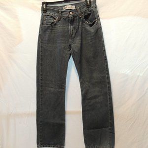 Boy's Levi Sz 16 Jeans 514 Slim Straight Leg Jeans Medium Wash Zip Fly Levi's